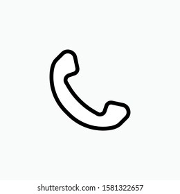 Phone Icon - Vector, Sign and Symbol for Design, Presentation, Website or Apps Elements.