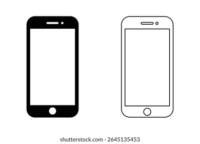 Vector icono teléfono 