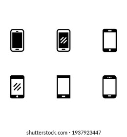 phone icon vector. smartphone symbol illustration simple design perfect for all project