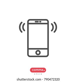 phone icon vector symbol