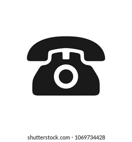 Phone icon vector. Telephone icon. Call icon vector. 