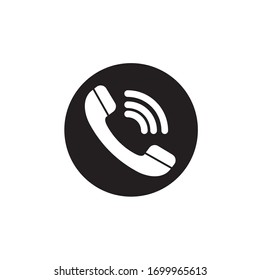 
 Vector de icono de teléfono.  Ilustración de símbolo de comunicación de llamadas y teléfonos