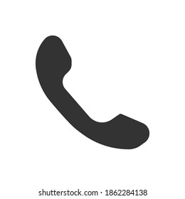 Phone icon vector. Telephone icon symbol isolated. Call icon. Ilustration flat style modern design Isolated on Blank Background.