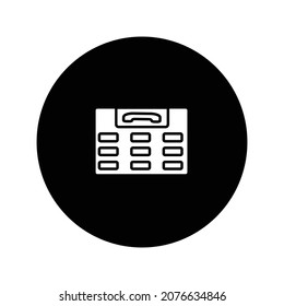 Phone icon vector. Telephone icon symbol isolated. Call icon