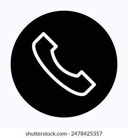 Phone icon vector. Telephone icon symbol isolated. Call icon. 