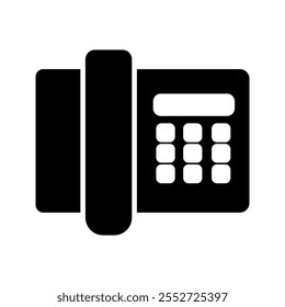 Vektor für Telefonsymbole. Telefonsymbol einzeln.auf weißem Hintergrund