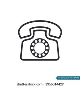 Phone Icon Vector Template