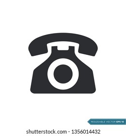 Phone Icon Vector Template Illustration Design