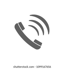 Phone icon vector in trendy flat style isolated on white background