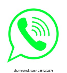 Phone icon vector. Phone trendy flat icon symbol