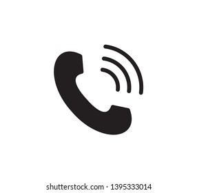 Phone icon vector trendy flat style