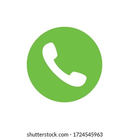 Phone icon vector. Trendy flat telephone symbol