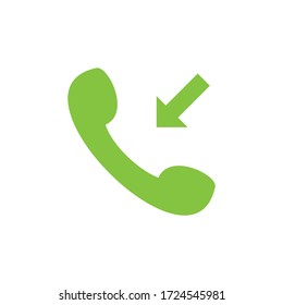 Phone icon vector. Trendy flat telephone symbol