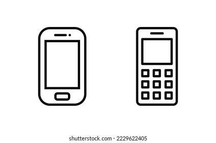 Phone icon vector for web and mobile app. Call sign and symbol. telephone symbol