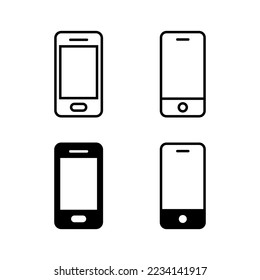 Phone icon vector for web and mobile app. Call sign and symbol. telephone symbol