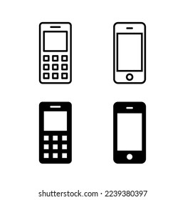 Phone icon vector for web and mobile app. Call sign and symbol. telephone symbol