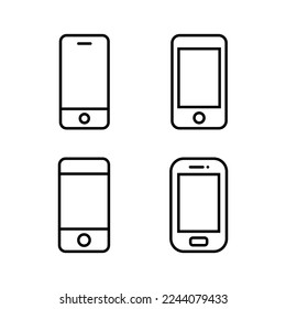 Phone icon vector for web and mobile app. Call sign and symbol. telephone symbol