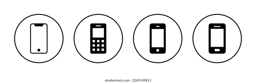 Telefonische Icon-Vektorgrafik für Web- und Mobile-App. Rufzeichen und Symbol anrufen. Telefonsymbol