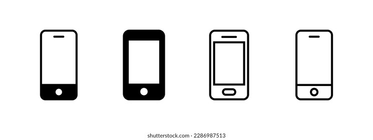 Phone icon vector for web and mobile app. Call sign and symbol. telephone symbol