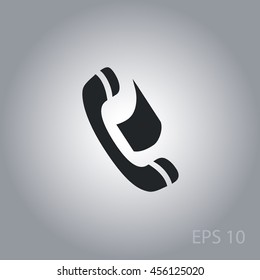 Phone icon, web design element