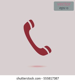 Phone icon, web design element