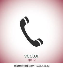 Phone icon, web design element