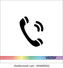Phone icon, web design element