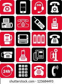 Phone icons