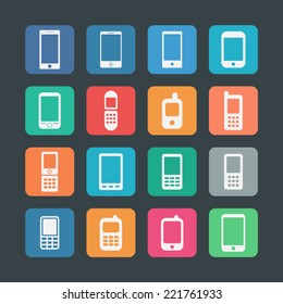 Phone icons