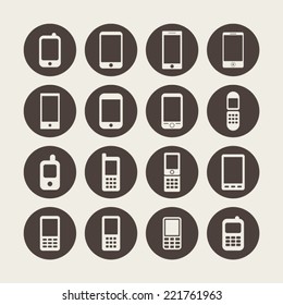 Phone icons