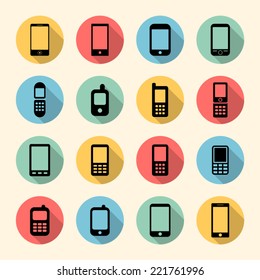 Phone icons