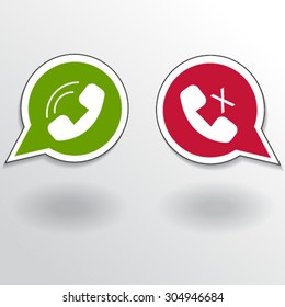 phone icons