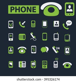 phone icons
