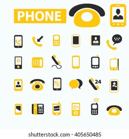 phone icons
