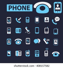 phone icons
