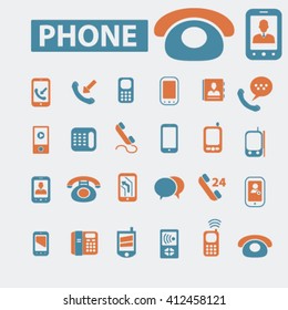 iconos de teléfono
