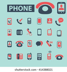phone icons
