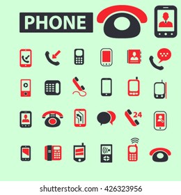 phone icons
