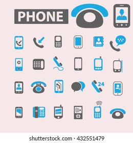iconos de teléfono

