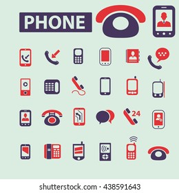 phone icons