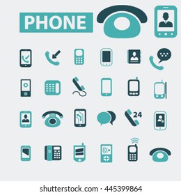 iconos de teléfono