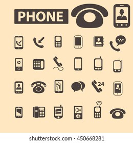 phone icons