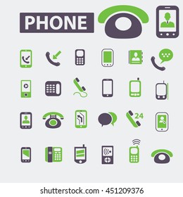 iconos de teléfono