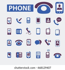 iconos de teléfono