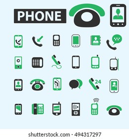 phone icons