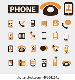 iconos de teléfono
