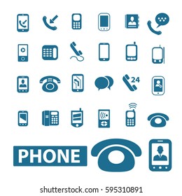 phone icons
