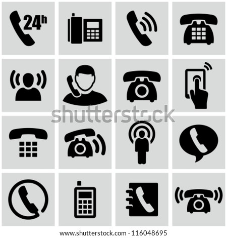 Phone icons