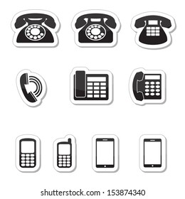 Phone Icons as labels