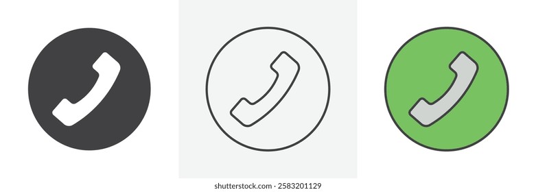 Phone icons pack for website designs